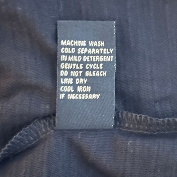 DG2 Diane Gilman Flutter Short Sleeve Black Top Size Small New with Tags - Picture 3 of 7